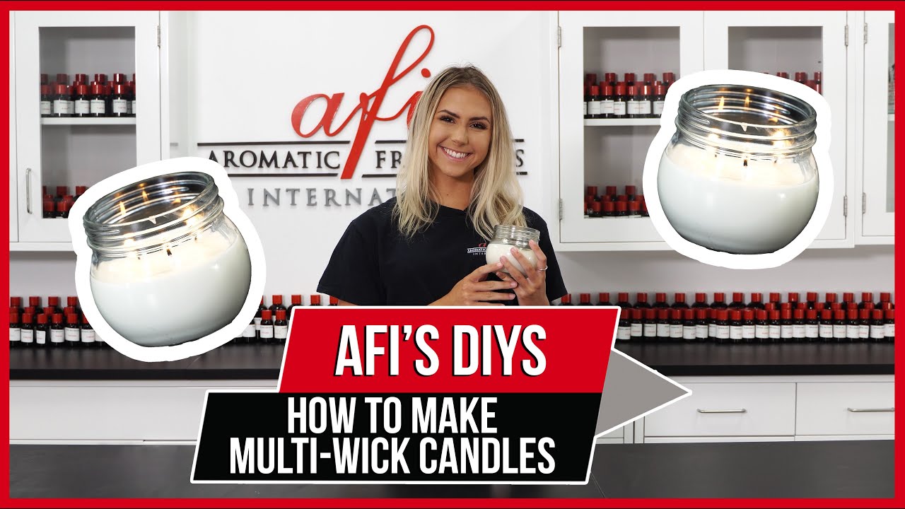 How to make Multi-Wick Candles | AFI's DIYs