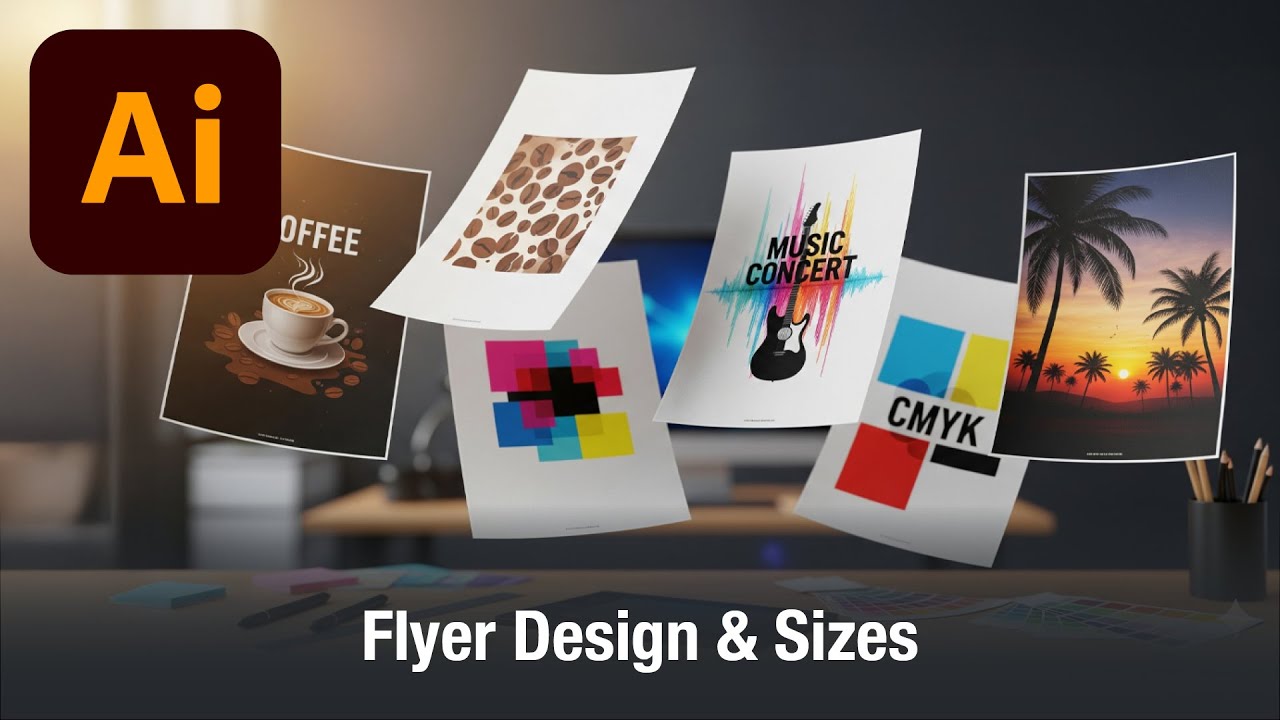 Designing Flyers in Different Sizes in Illustrator - Step by Step Guide!