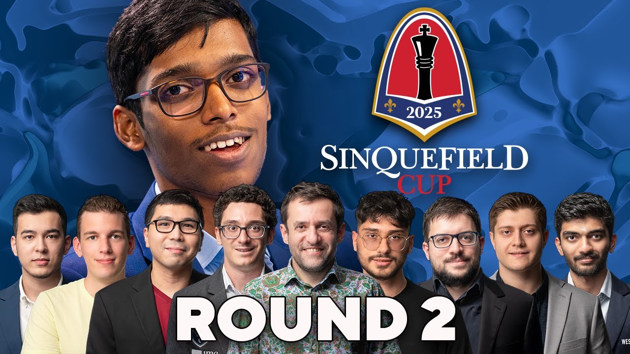 2025 Sinquefield Cup: Round 2 | #GrandChessTour