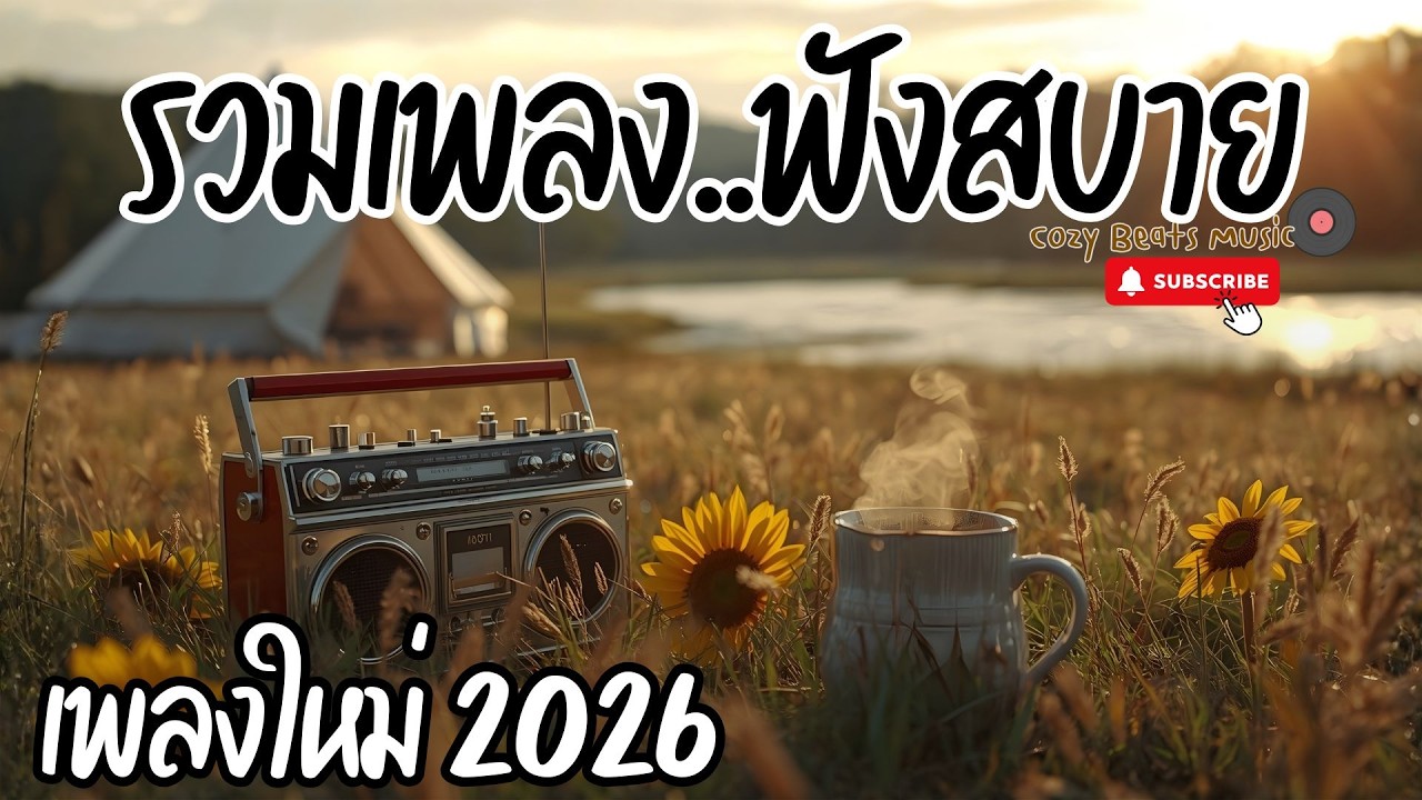 💗รวมเพลงเพราะๆ เพลงไทยฟังสบาย Pop R&B Lo-fi Neo Soul เพลงรักชิล์ๆ เพลงใหม่ 2026 ฟังเพลินยาวเวลาทำงาน