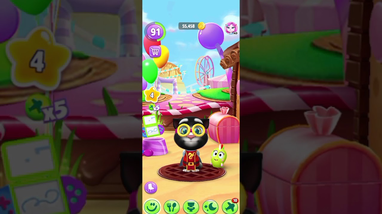 Baby cat cartoon game ll support and subscribe to my channel ll motu patlu game ll