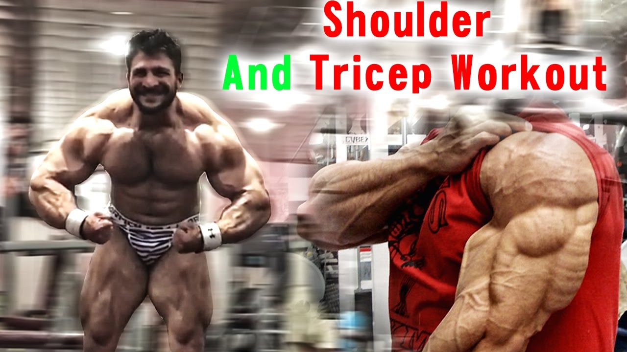 Shoulder and Tricep Workout for Size By Afghan Bodybuilder