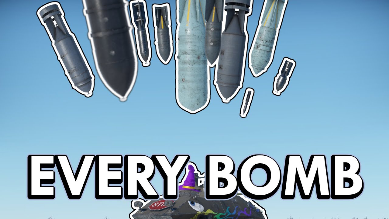 Using Every* Bomb Size In War Thunder