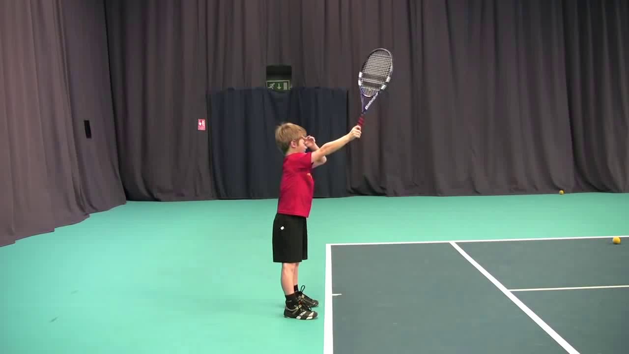 LTA Mini Tennis Red Serve   Progression 1
