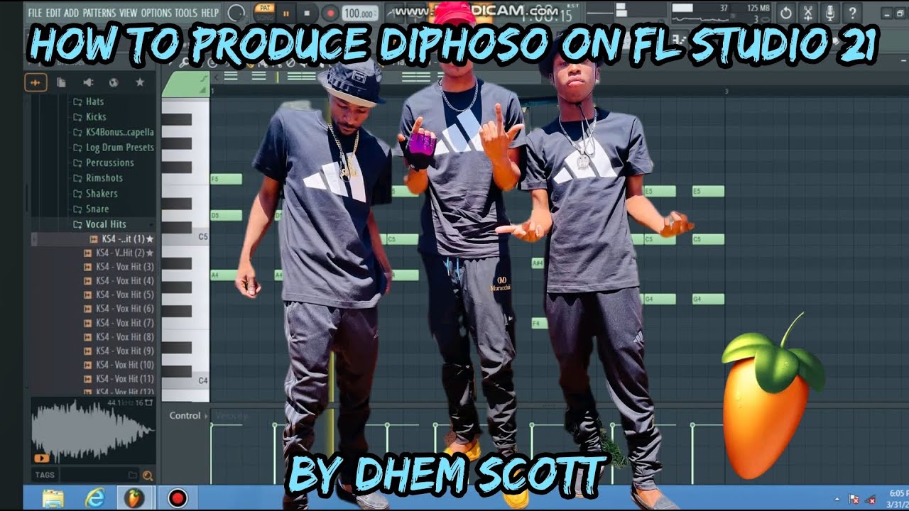 how to produce diphoso by dhem scott on fl studio