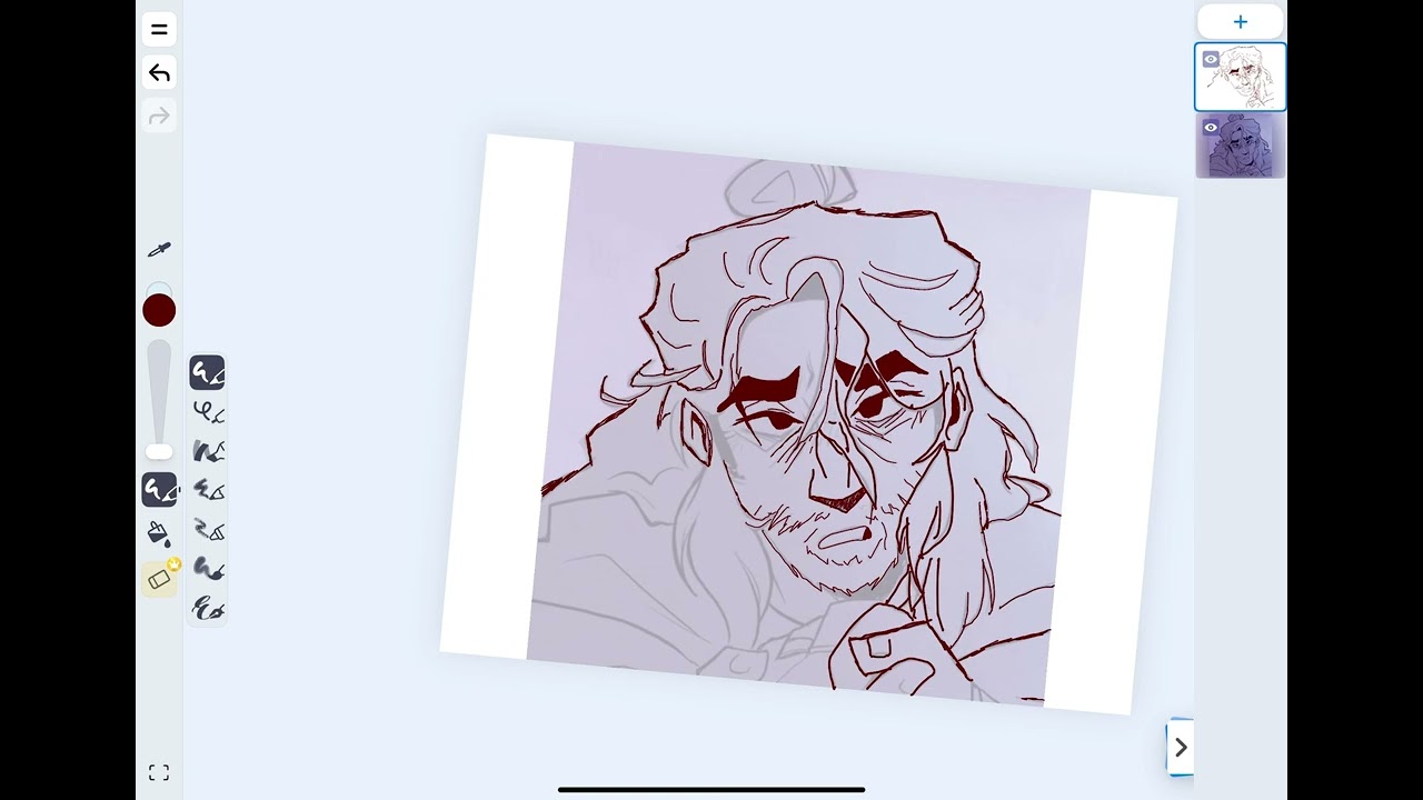 Watch me draw cause why not ￼ and this is my first video❤️💝🫄