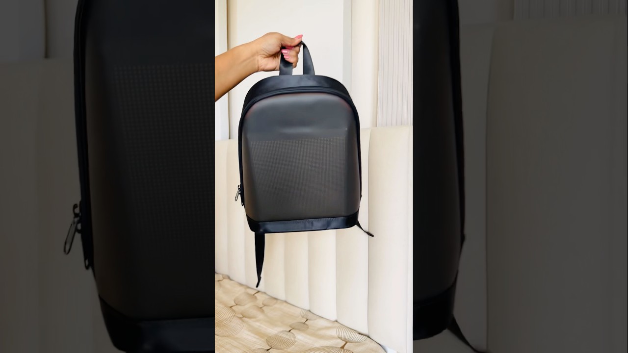 Unboxing LED BagPack 😱 #crafteraditi #unboxing #shorts #ledbag #ASMR #satisfying @CrafterAditi