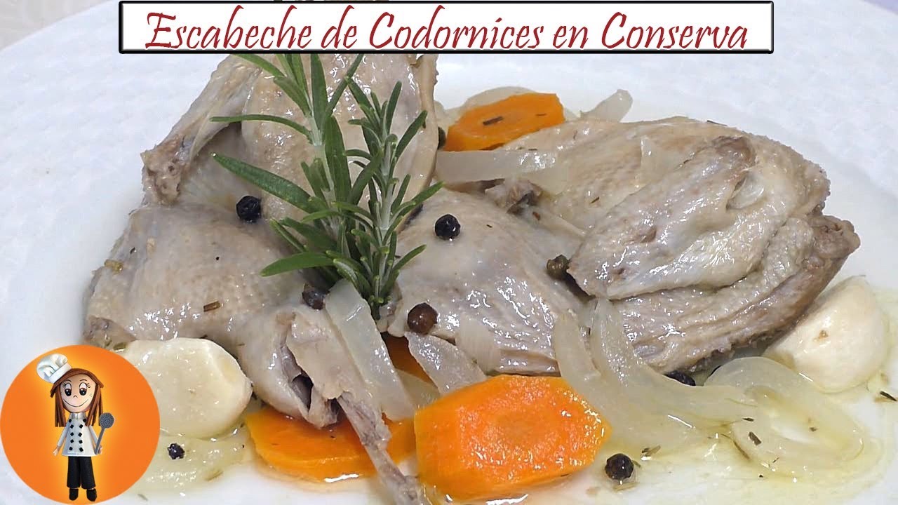 Escabeche de Codornices en Conserva | Receta de Cocina en Familia