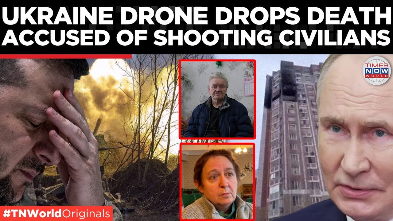 CIVILIANS IN CROSSHAIRS?: Ukrainian Drones Allegedly Hit Civilians In Dimitrov | World News