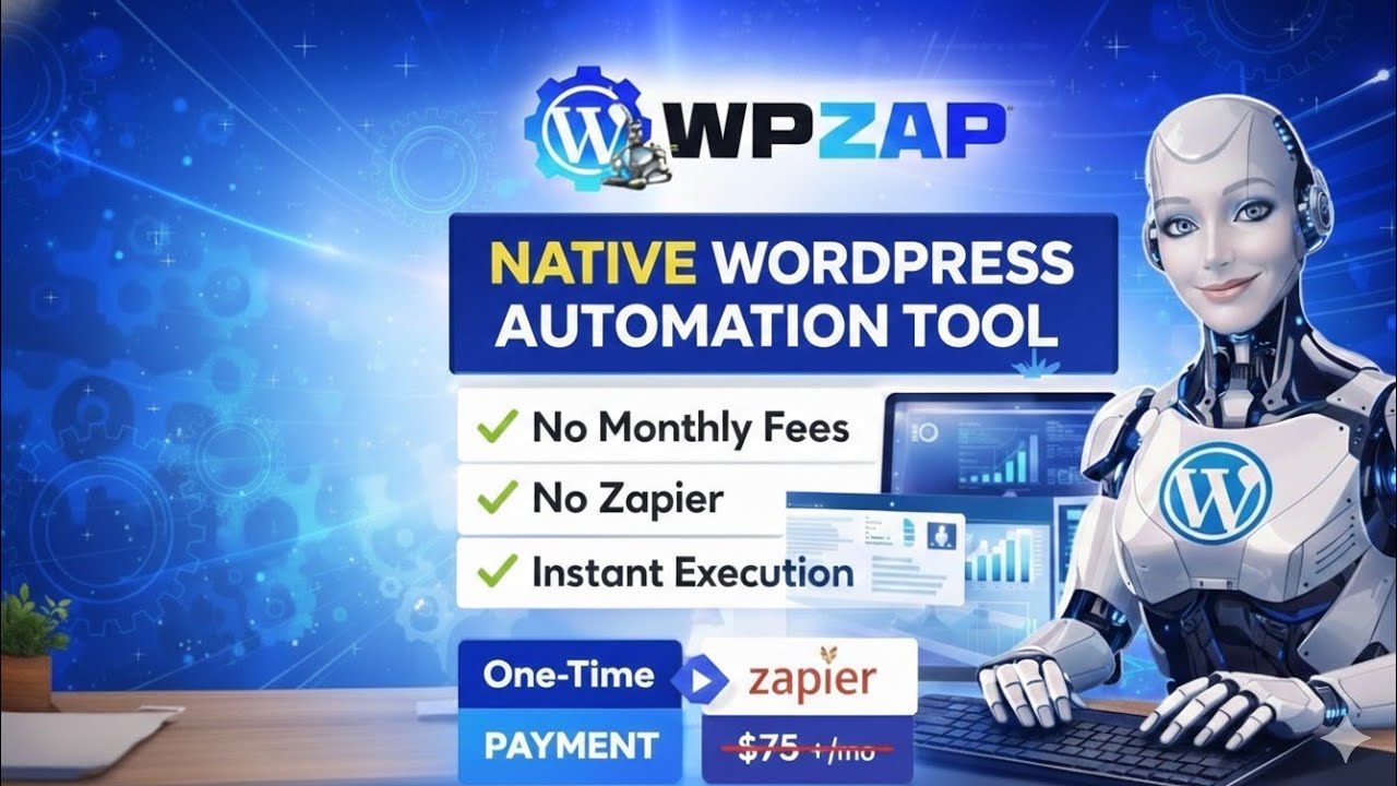 WPZap Review 2026: Native WordPress Automation Tool (No Zapier, No Monthly Fees) 🤯