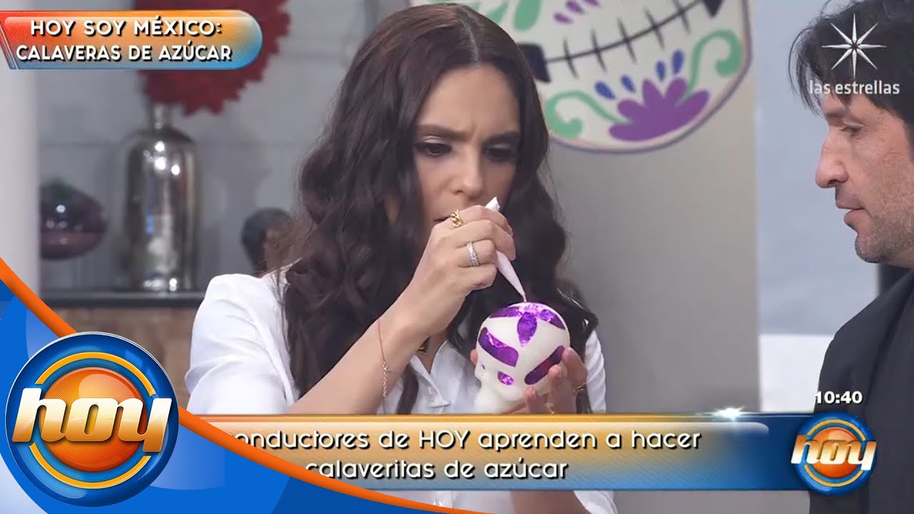 ¡Aprendimos a hacer calaveritas de azúcar! | Hoy soy México