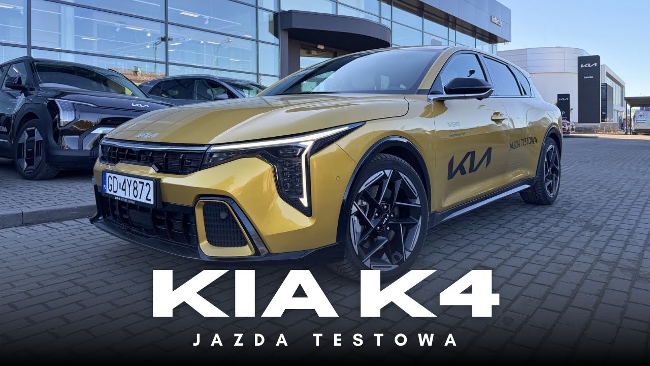 NOWY CEED = Kia K4 [1.6 T-GDI 180KM 7DCT] Jazda TESTowa GTLine | kombi / hatchback | TEST 4K