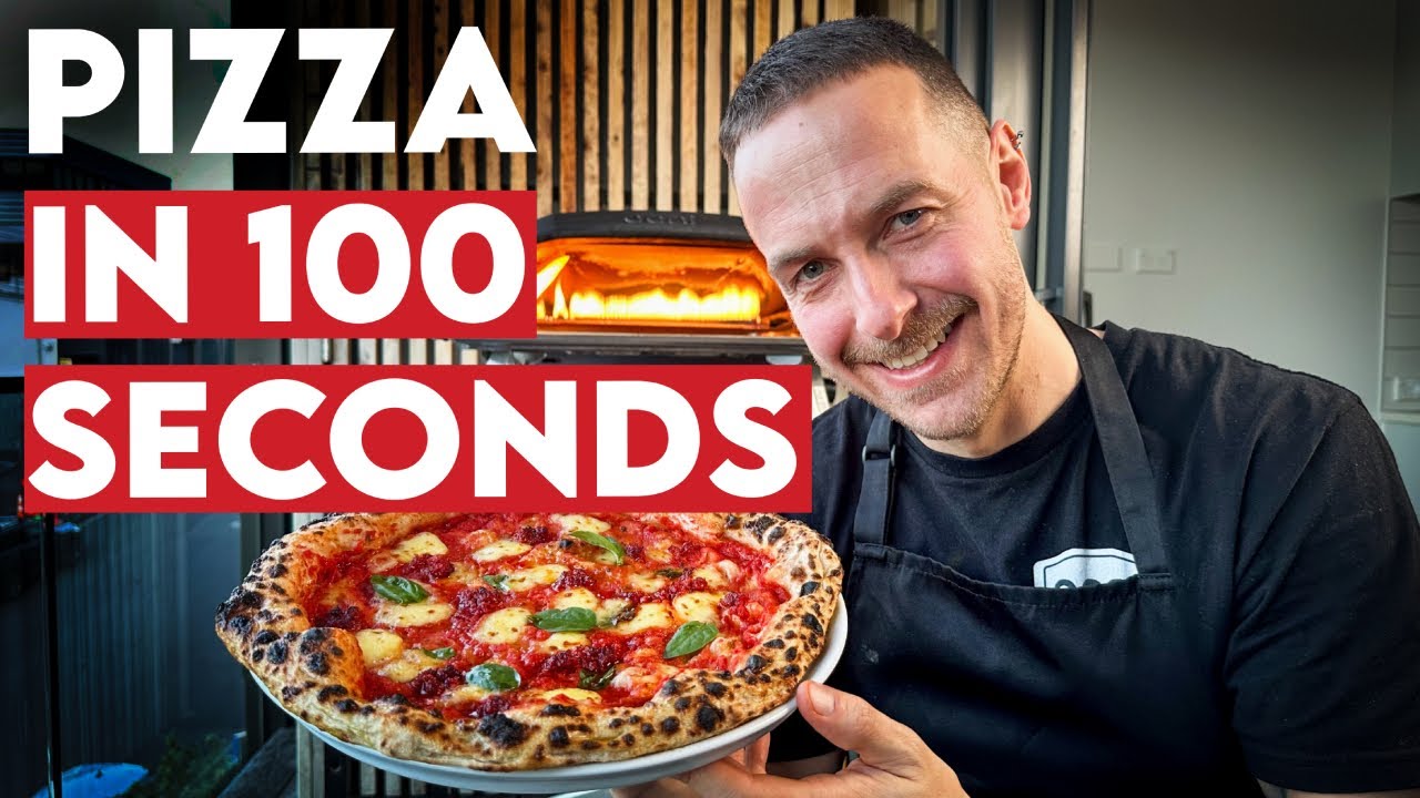 How To Cook Pizza In 100 Seconds With Ooni Koda 16 | Real-Time Bake At 450&deg;C