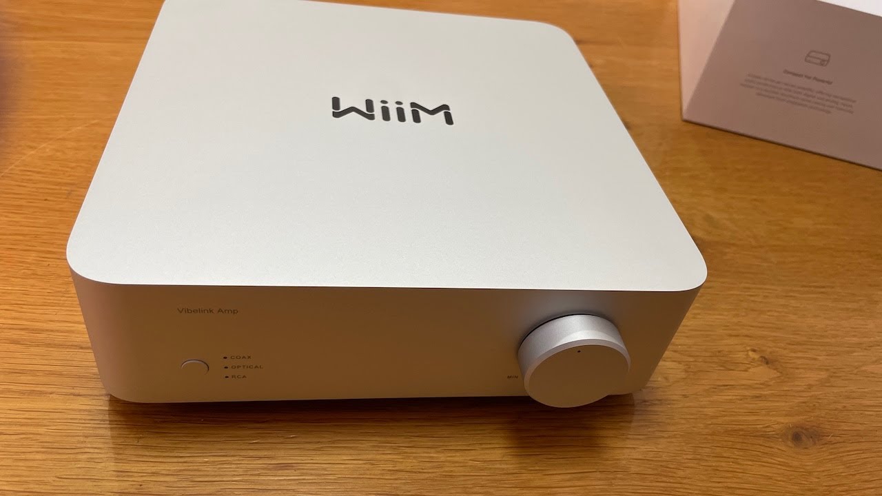 WiiM Vibelink Amp - סקירה למגבר משולב קומפקטי