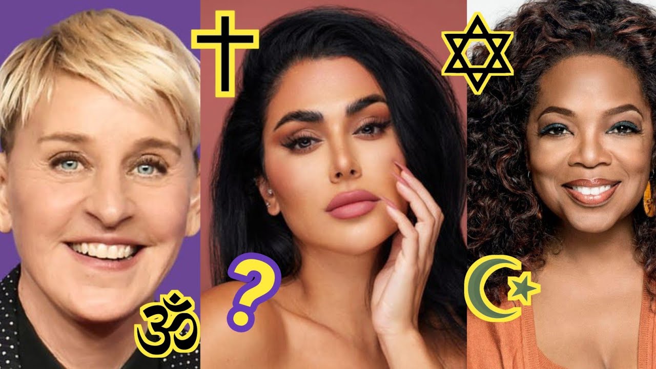 Religion of The Hottest Female TV Presenters From Different Countries