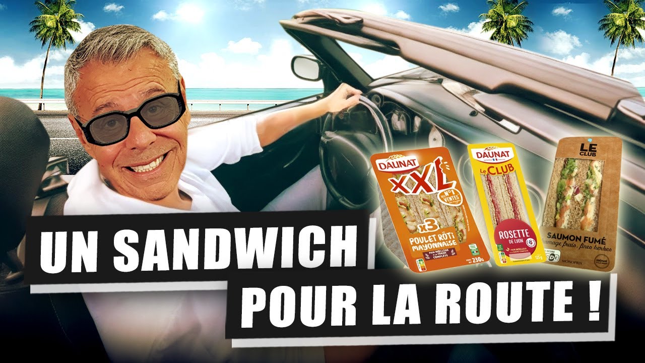 TRIANGLE, WRAP, CLUB, DAUNAT... LE BON SANDWICH À MANGER SUR LA ROUTE