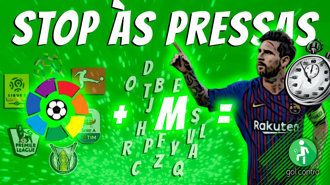 DESAFIO NOVO: STOP ÀS PRESSAS | TEM 5 SEGUNDOS PRA FALAR O NOME DO JOGADOR!