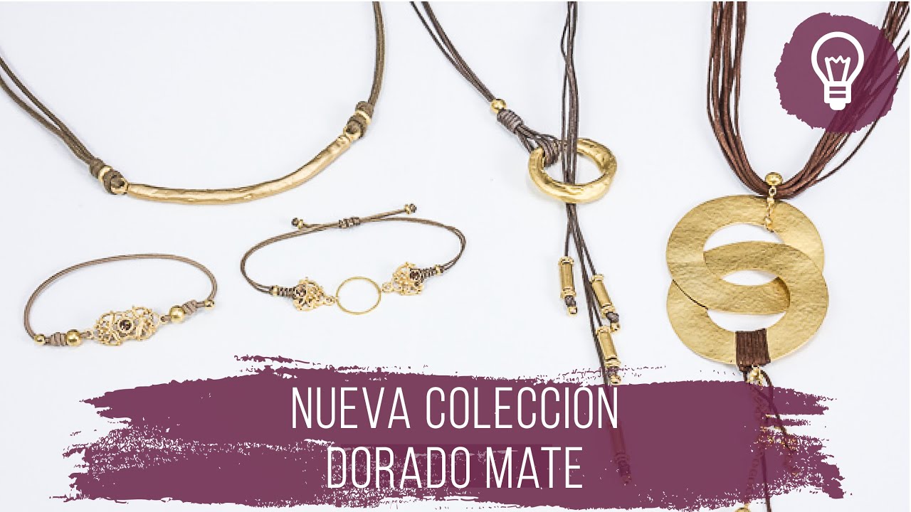 Nueva colección en dorado mate