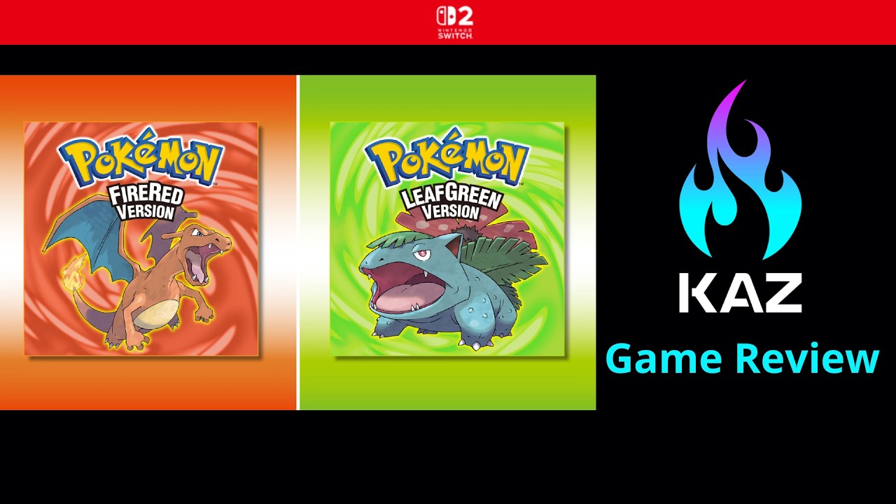OG Pokemon Fire Red and Leaf Green are back!
