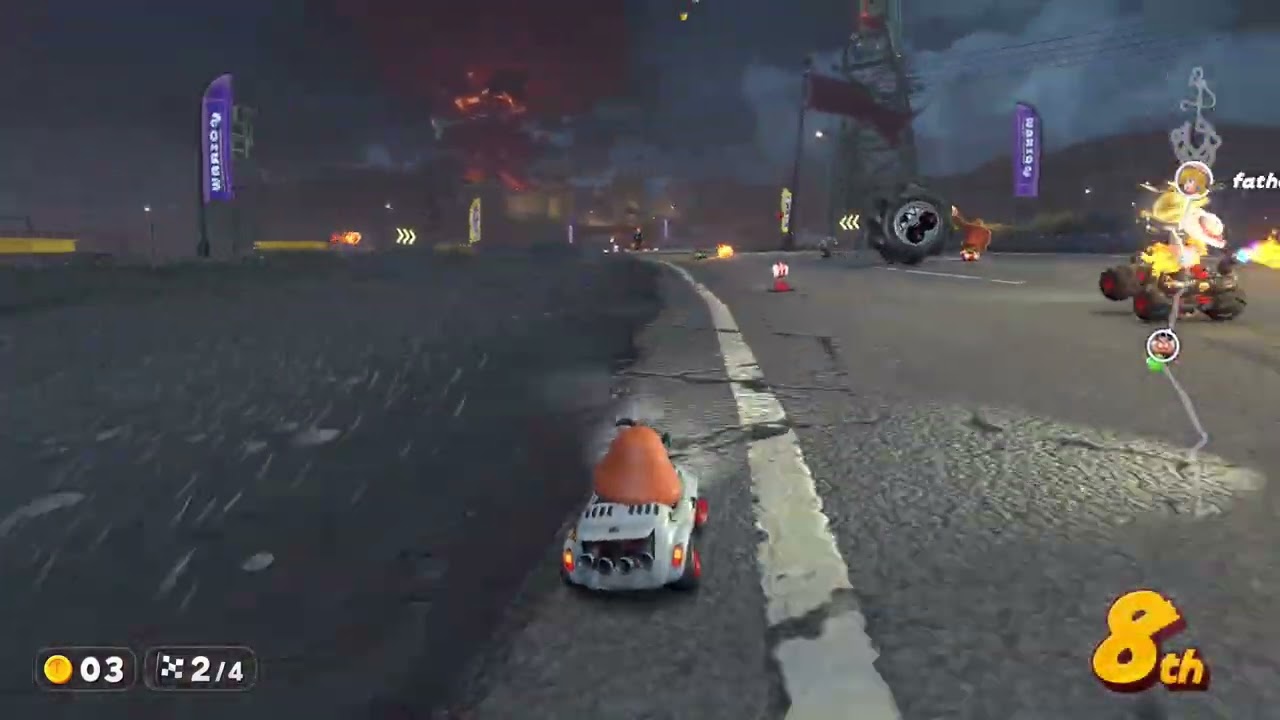Welcome to Mario Kart World 😂 #mariokart #mariokartworld #fail #funnyvideo 