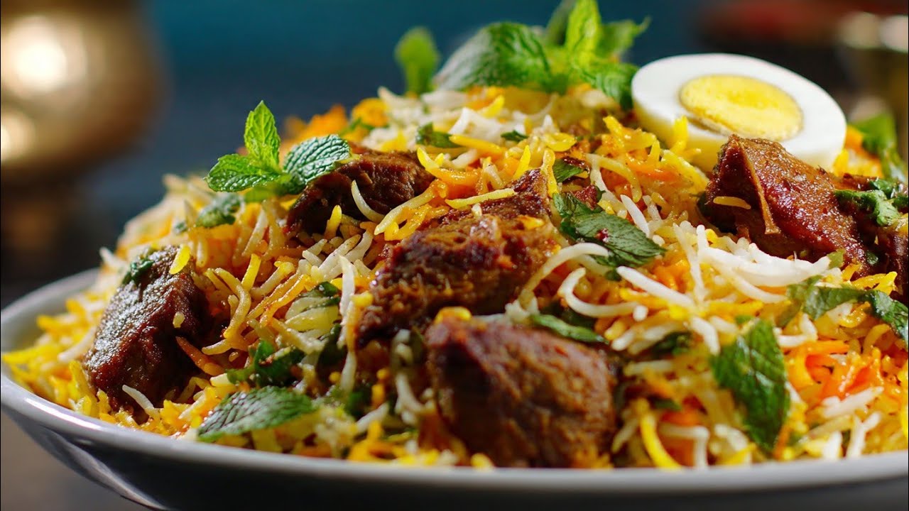 BEEF BIRYANI RECIPE #BeefBiryani #BiryaniRecipe #HomemadeBiryani