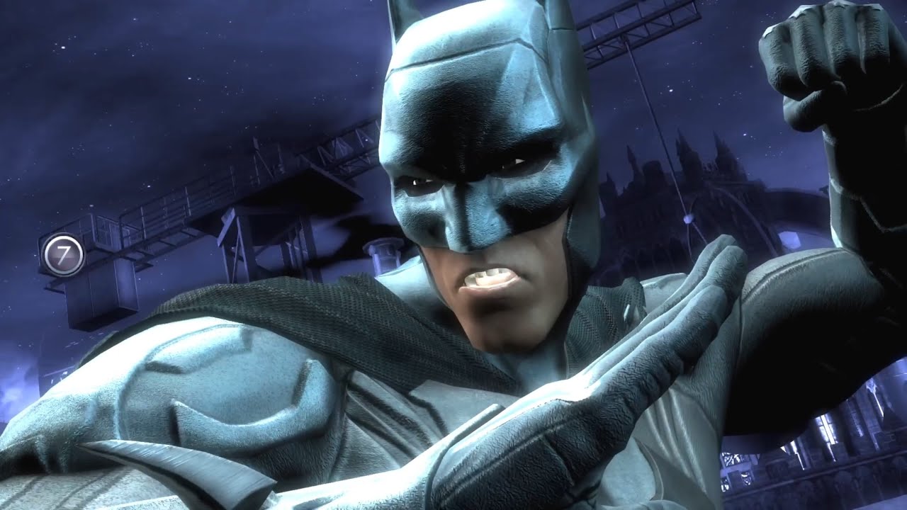 Injustice: Gods Among Us (2024) - Batman Help From Above Ladder Walkthrough