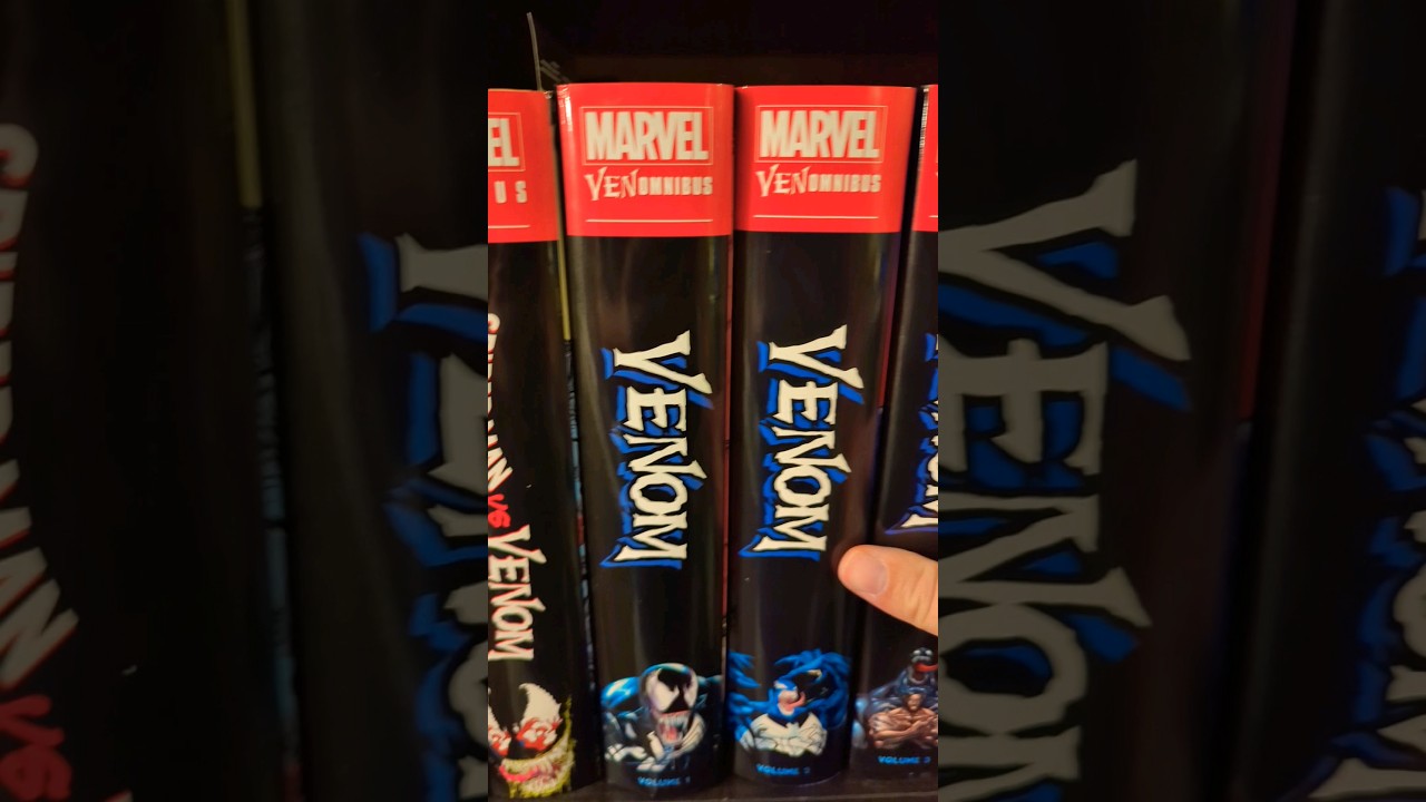 this is exactly how I started collecting Omnibus 😬 #comics #venom #spiderman