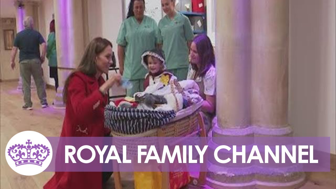 Little Charlotte Helps Princess Kate Prepare Baby Gifts