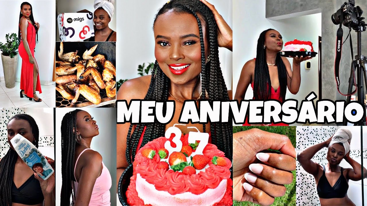 VLOG: MEU ANIVERSÁRIO, GRAVAÇÃO DE COMEMORAÇÃO, CUIDANDO DAS TRANÇAS E MUITO MAIS