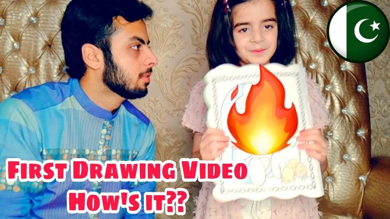 Izna Khan Drawing #Doremon & Gup Shup With Abdul Moeed #PakistanReactors
