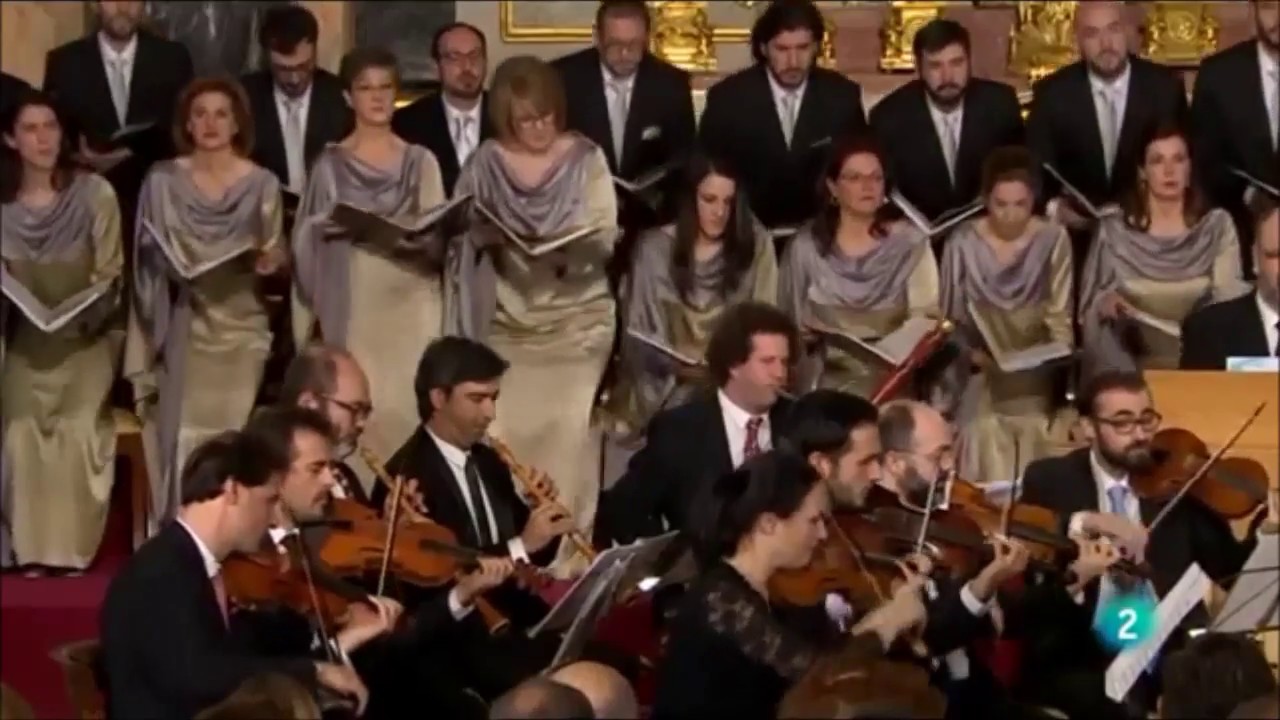 Zadok the Priest, George Frideric Handel~Coro Nacional de España y Al Ayre Español.