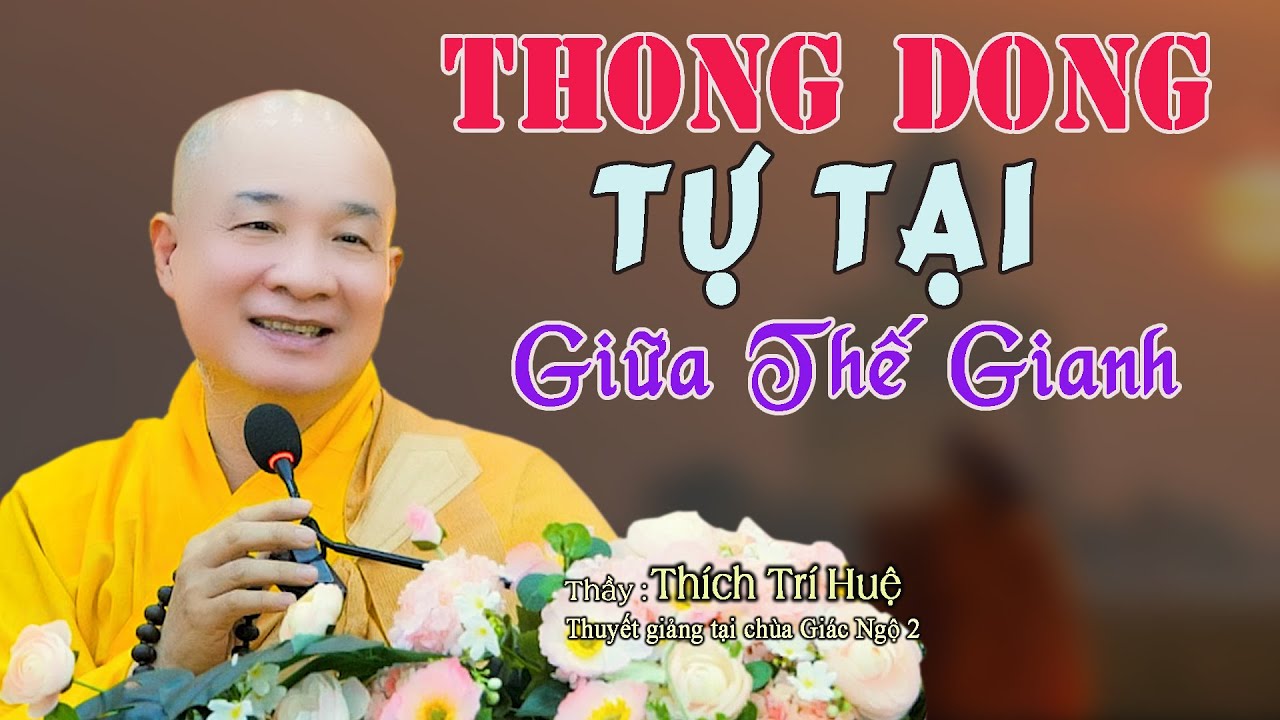 Chỉ Cần Làm Thế Này Giải Thoát Mọi Khổ Đau - Cực hay. Thầy Thích Trí Huệ Chùa Pháp Tạng