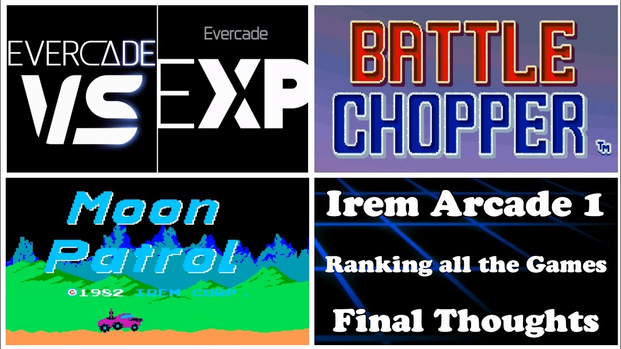 Ranking all games on Irem Arcade 1 Collection (Evercade Arcade 7)