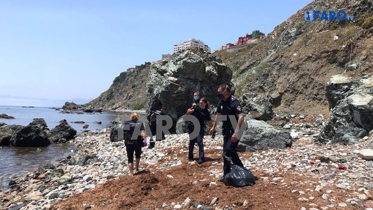 La Policía Local encuentra en el Sarchal varios bloques de hachís en bolsas de basura