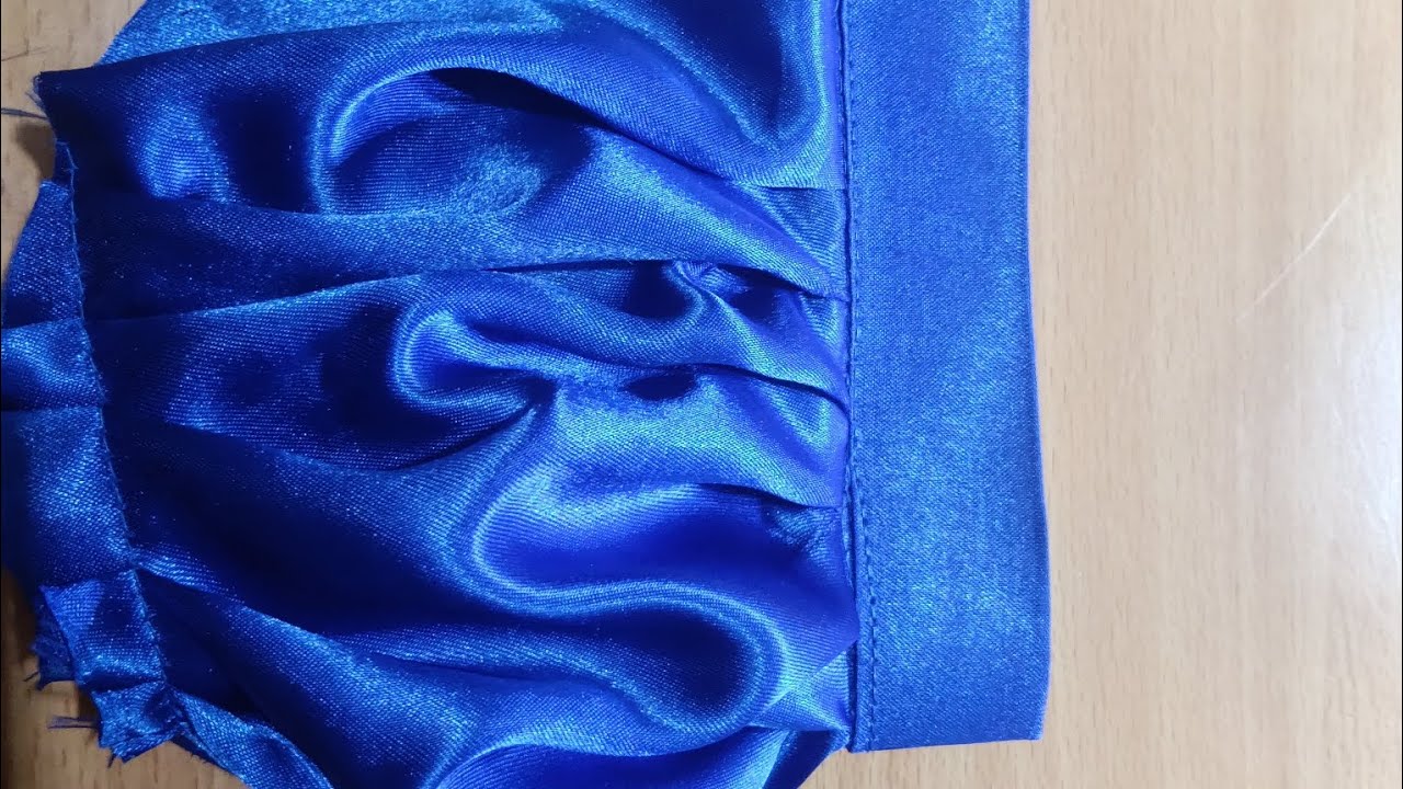 New design puff sleeves cutting and stitching #viral #video #sewingpatterns #diy #dress #suit#music