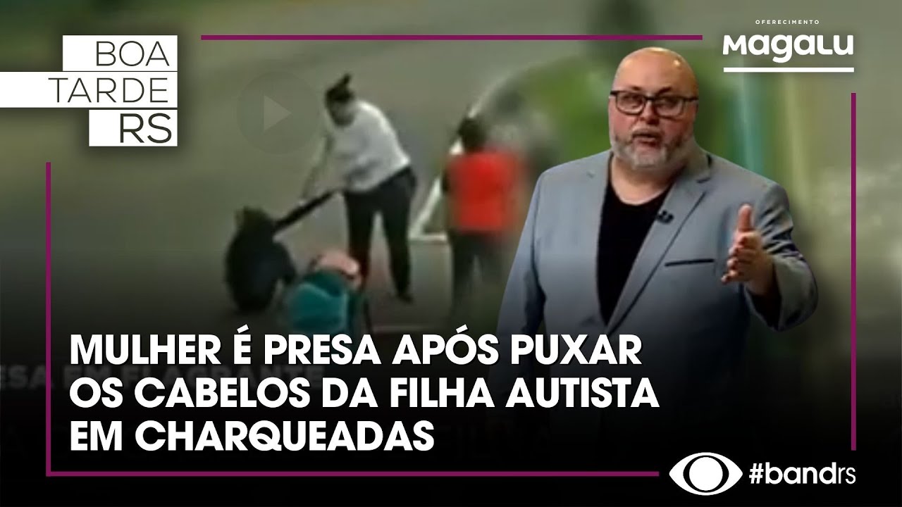 Mulher &eacute; presa em flagrante ap&oacute;s puxar os cabelos da filha autista em Charqueadas