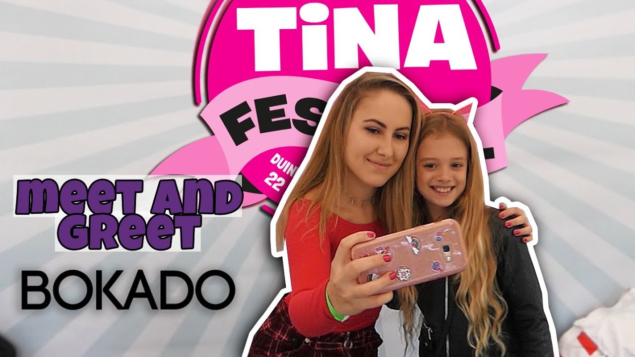 BOKADO EN VEEL KIJKERS ONTMOETEN OP HET TINA FESTIVAL (2018) !! - Broer en Zus TV VLOG #215