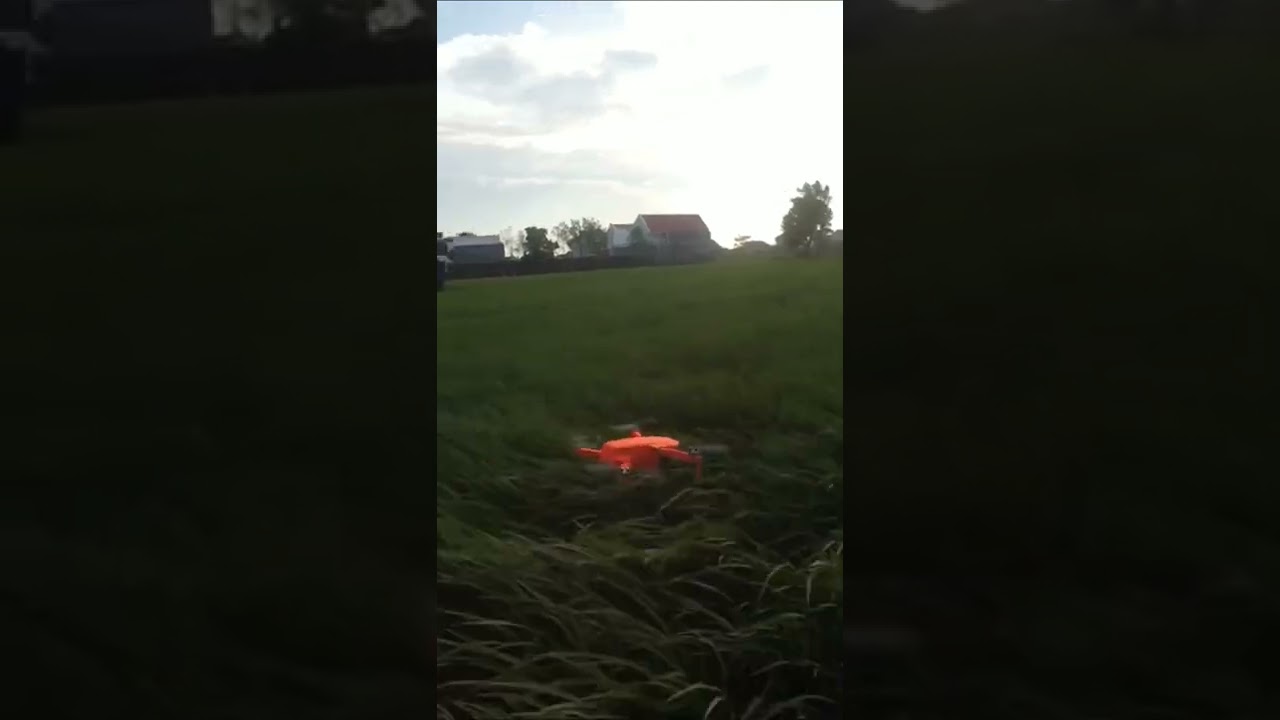 Menguji Drone DJI MINI SE di angin yang cukup kencang