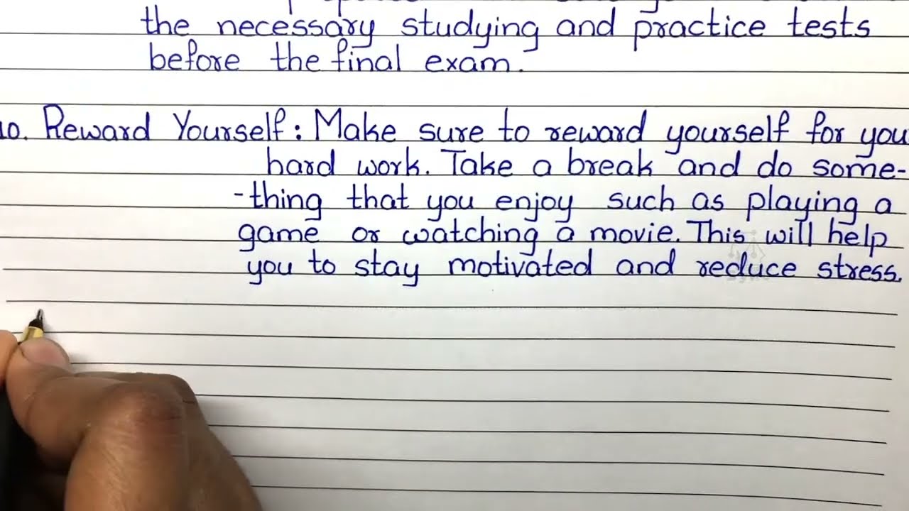 (6) Exam Stress ? Ways to Study Effectively | Scribble Sync | Handwriting Improvement Video | Study