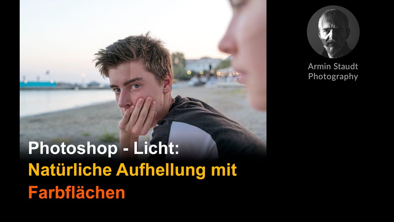 Photoshop - Licht: Natürliche Aufhellung mit Farbflächen