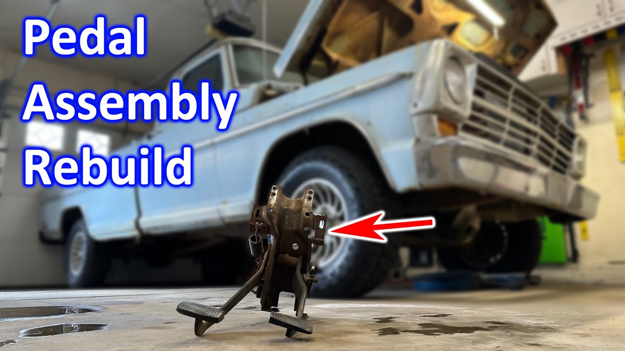 Ремонт педального узла - Ford F100