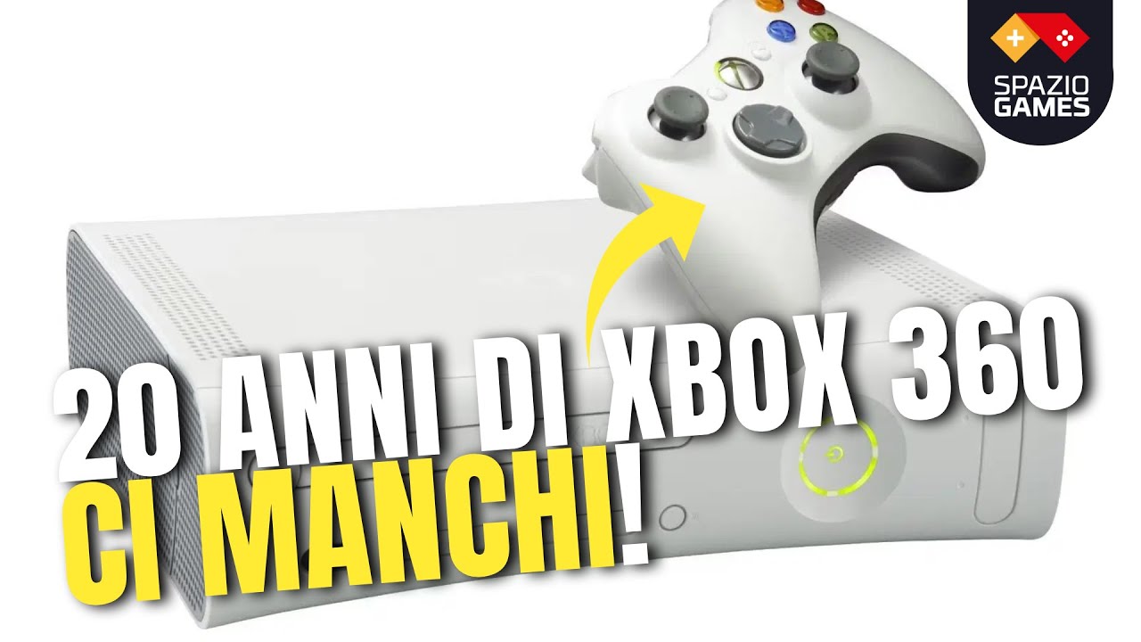 20 anni di XBOX 360 e ci manca da morire!