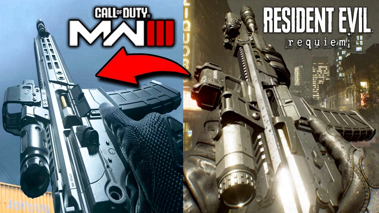 Resident Evil Requiem vs Modern Warfare 3 Weapons Comparison