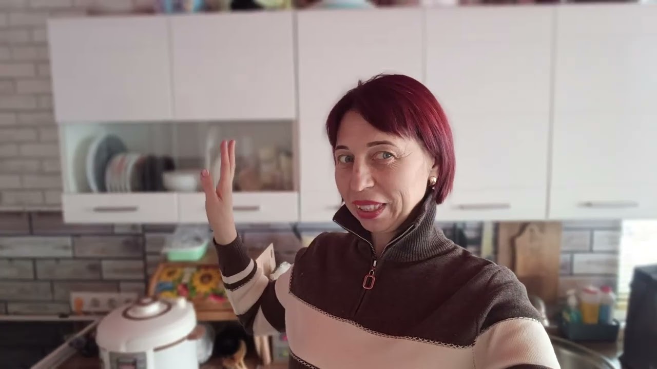 Сварила фасольную уху. Съездила в город. Наша собачка выжила
