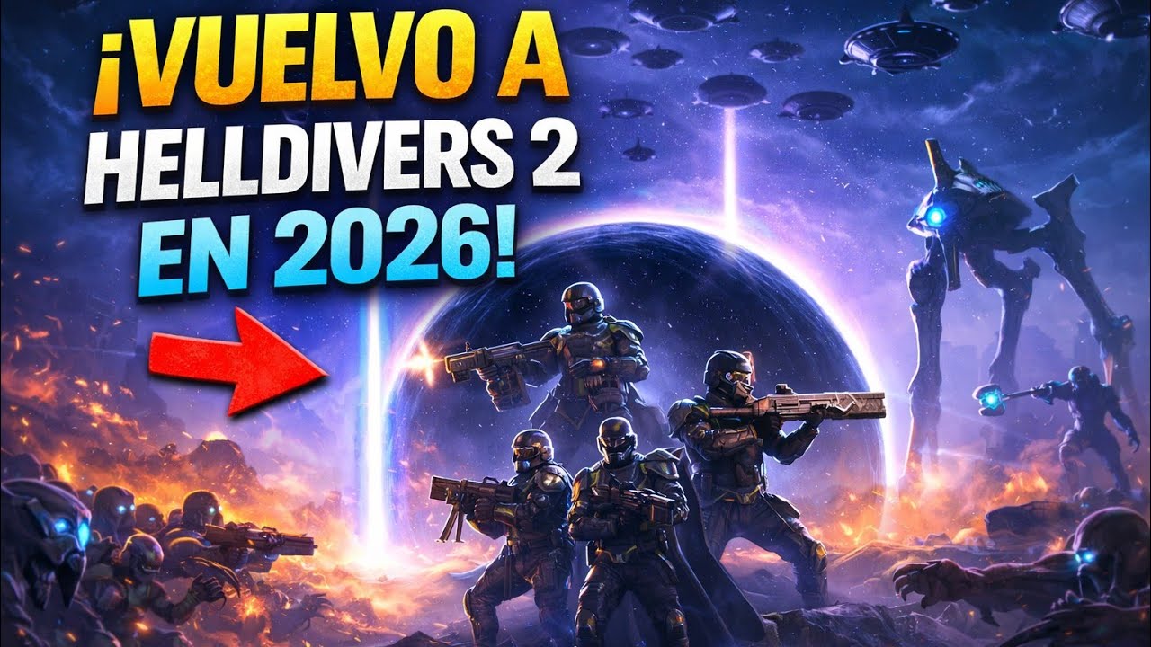 VUELVO A HELLDIVERS II EN 2026(Sale mal)😨🔥