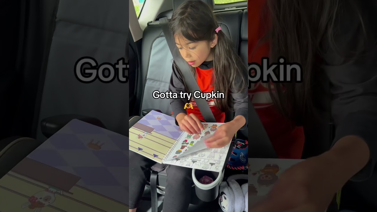 Both boys & girls can enjoy Cupkin Sticker Books anytime & anywhere! #travelwithkids #cupkin