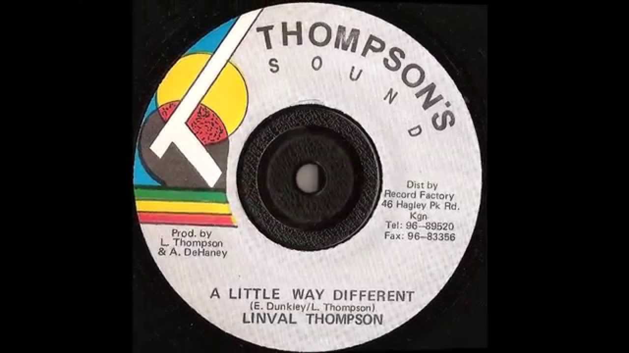 Linval Thompson ‎– A Little Way Different -Thompson Sound ‎records- digi stepper