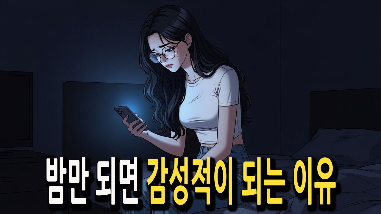 밤만 되면 우울해지는 소름 돋는 이유
