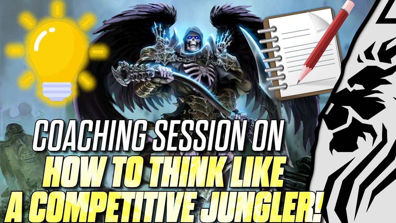 HOW TO THINK LIKE A COMPETITIVE JUNGLER! COACHING SESSION!