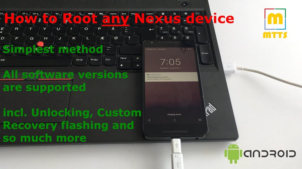 Easiest root method for any Nexus device - Nexus 5X  - Bootloader unlock, TWRP Custom Recovery